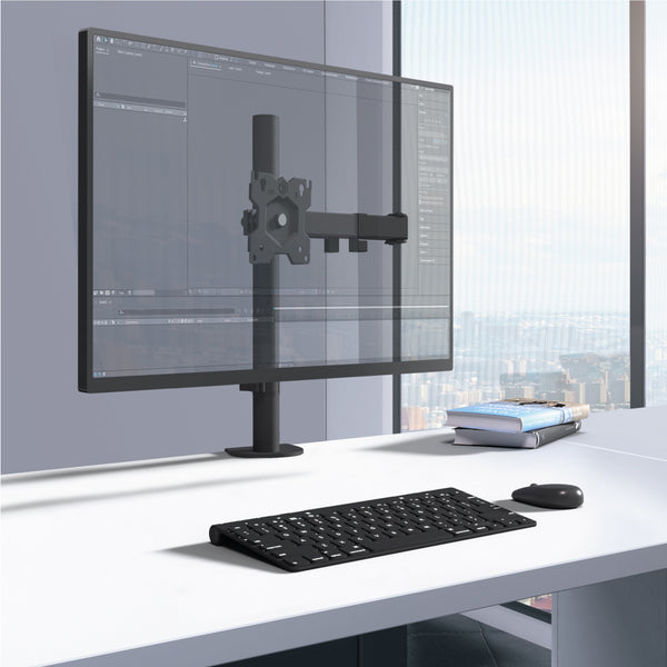 ONKRON Monitor Desk Mount Full Motion Articulating Monitor Arm for 13-34  Inch for LCD Computer Monitors up to 19.8 lbs - Adjustable Gaming Monitor