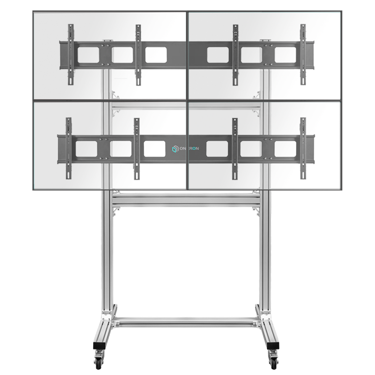 ONKRON FSPRO2L-22 Video Wall Stand 43–55″, 110 lbs (x4) – Onkron US