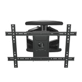 Tilting and swiveling TV bracket for 40"-75" max 100 lbs, black M6L