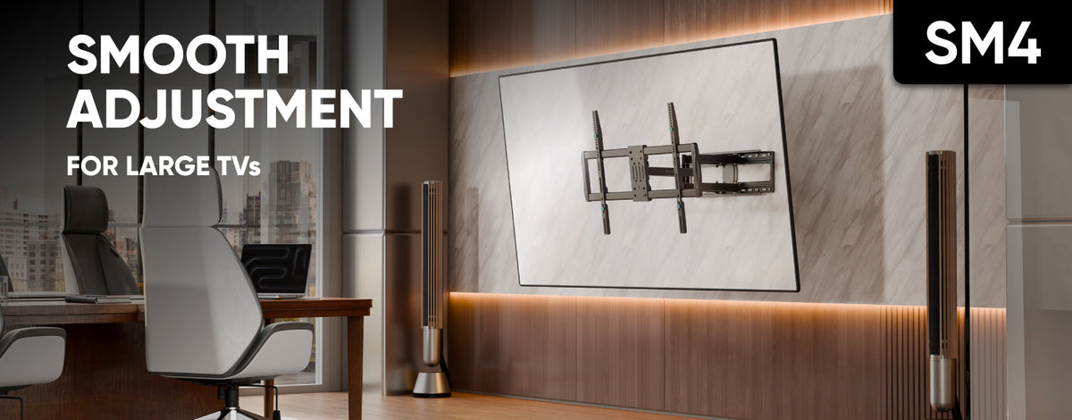 SM4 Full-Motion TV Wall Mount