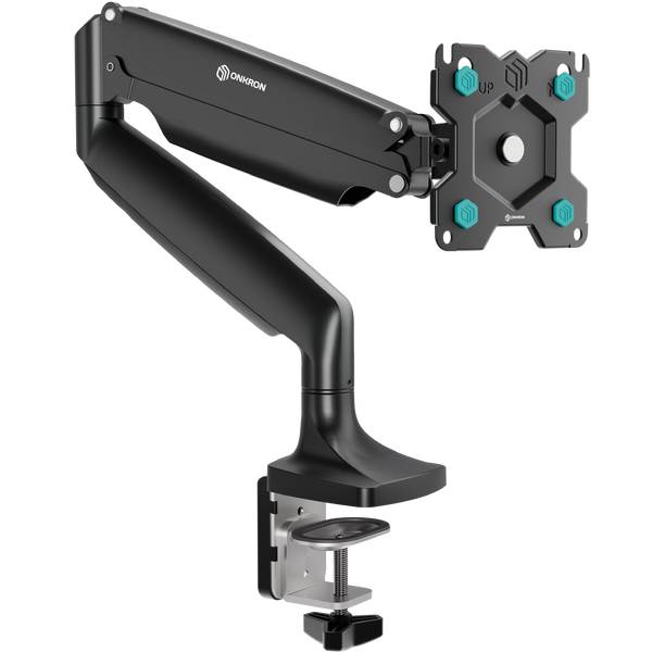 Desk Mount for Monitor 13"-32" max 20 lbs, Tilt-Swivel, with Rotation, Black G100