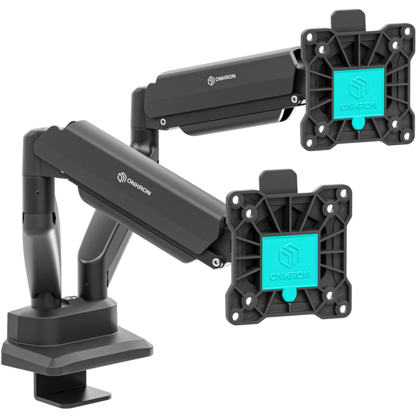Dual monitor desk mount 13"–32", black G160