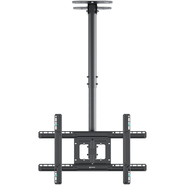 Ceiling mount for TV 32"-80" max 150 lbs, tilt-swivel, black N2L