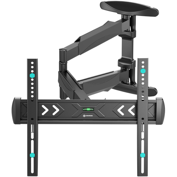 Tilting and swiveling TV bracket for 40"-75" max 77 lbs, black NP47