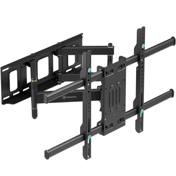 TV Wall Mount for 40"–80" TVs, Max. 143 lbs, Full-Motion, Black SM3