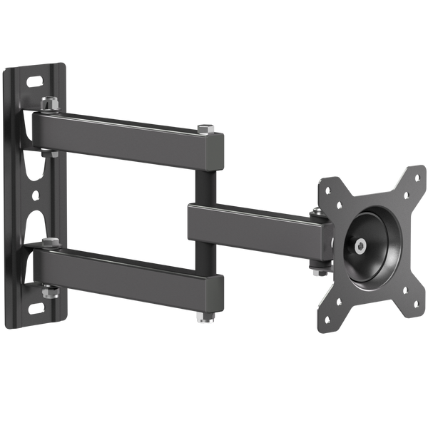 Tilting and swiveling TV bracket for 10"-32" with rotation max 33 lbs, black STE311-B