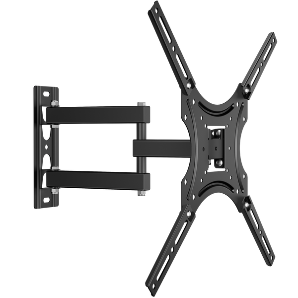 Tilting and swiveling TV bracket for 26"-55" max 88 lbs, black STE344-B