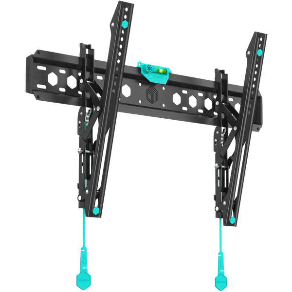 Tilting TV bracket for 43"-85" max 150 lbs, black TM6