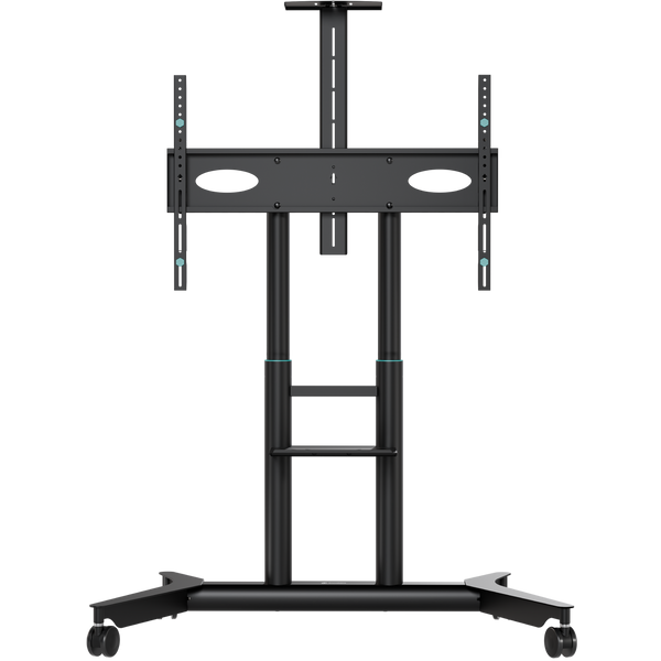 Mobile TV Stand for 55"-90" TVs, max 198 lbs, black TS1871