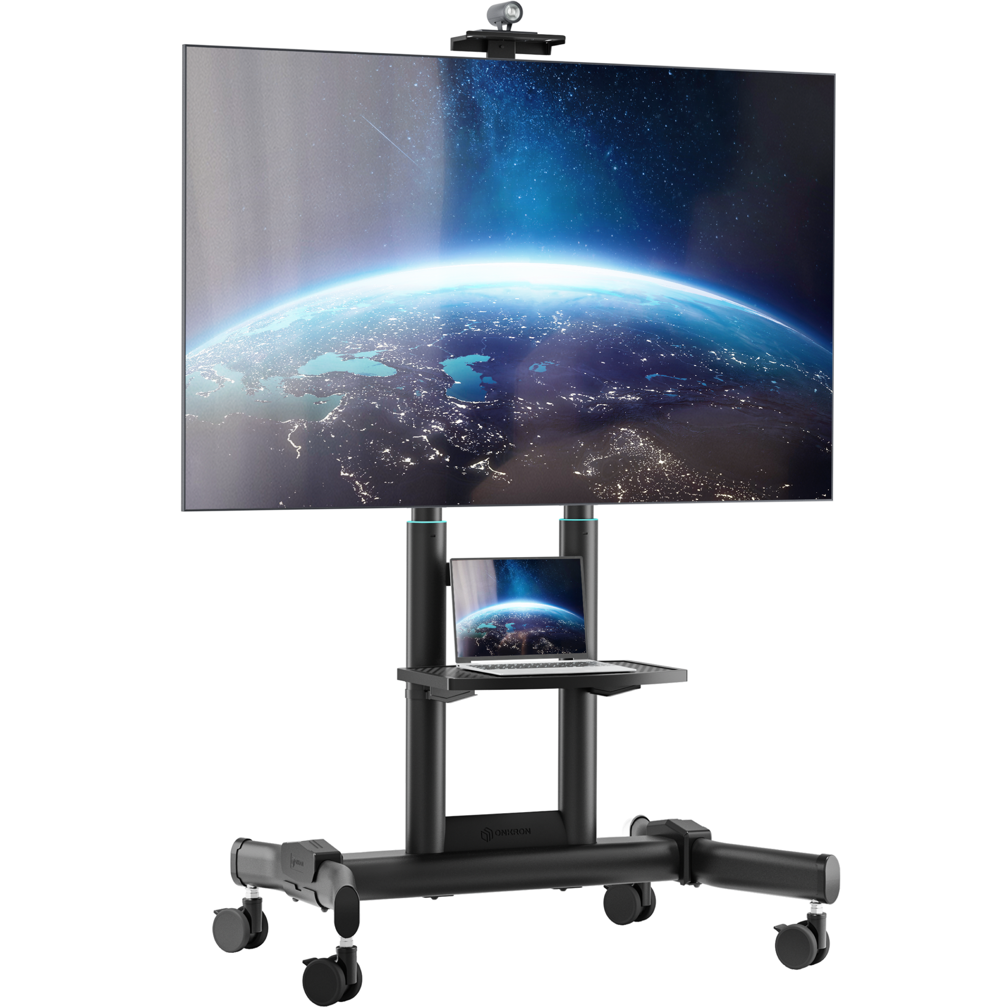 Mobile TV Stand for TVs and Large Screens 50