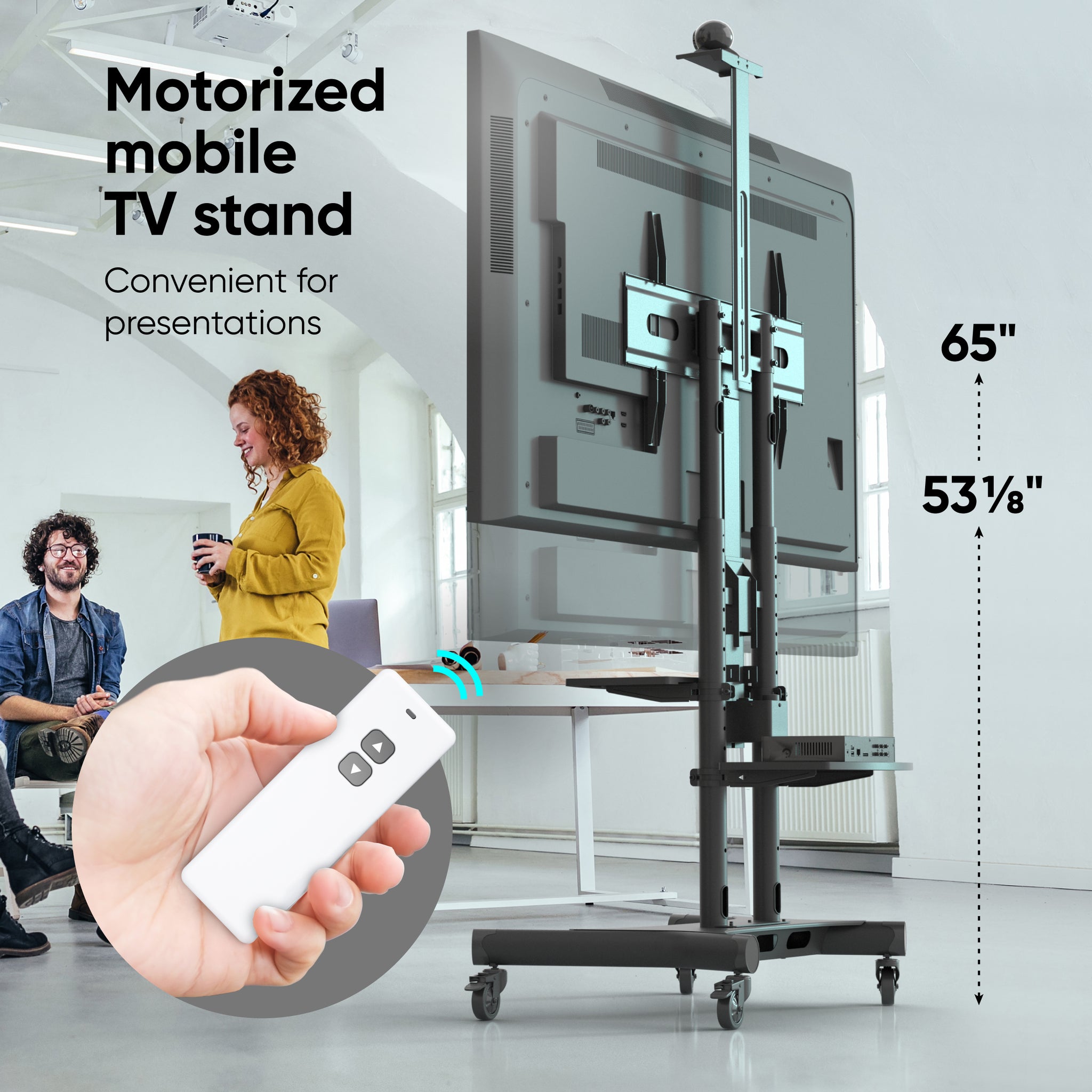 ZT XB フランク・ホーヴァット TV VZ Amazon.com: BONTEC Mobile TV Stand with Tilt Function