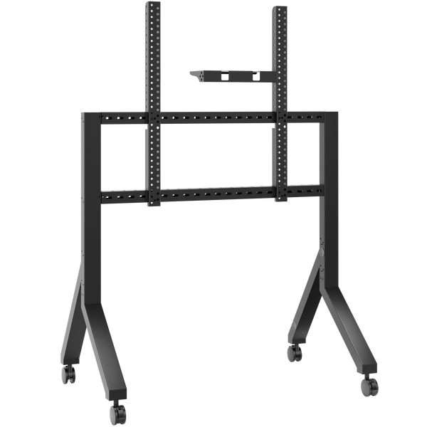 Mobile TV stand for TVs 70"-110", max 276 lbs, black TS2081