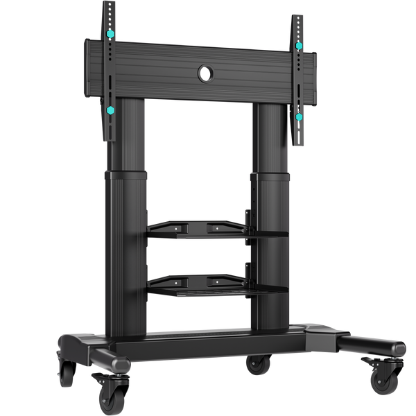 Mobile TV stand with bracket 40"-80", max 144 lbs, black TS2771
