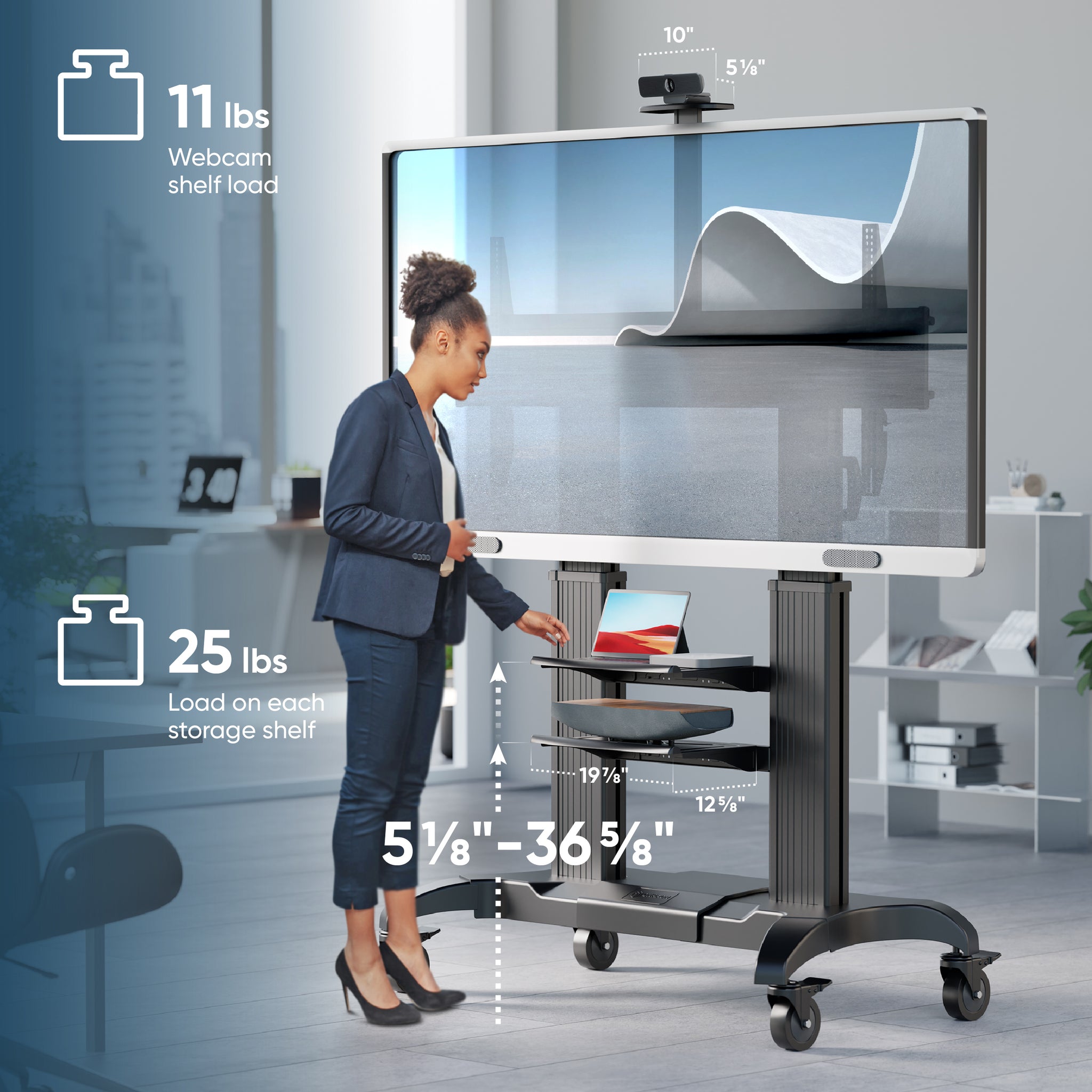 モニター台 Heavy duty Monitor/TV stand with tray 51F25beeBoL._UF894,1000_QL80_.jpg