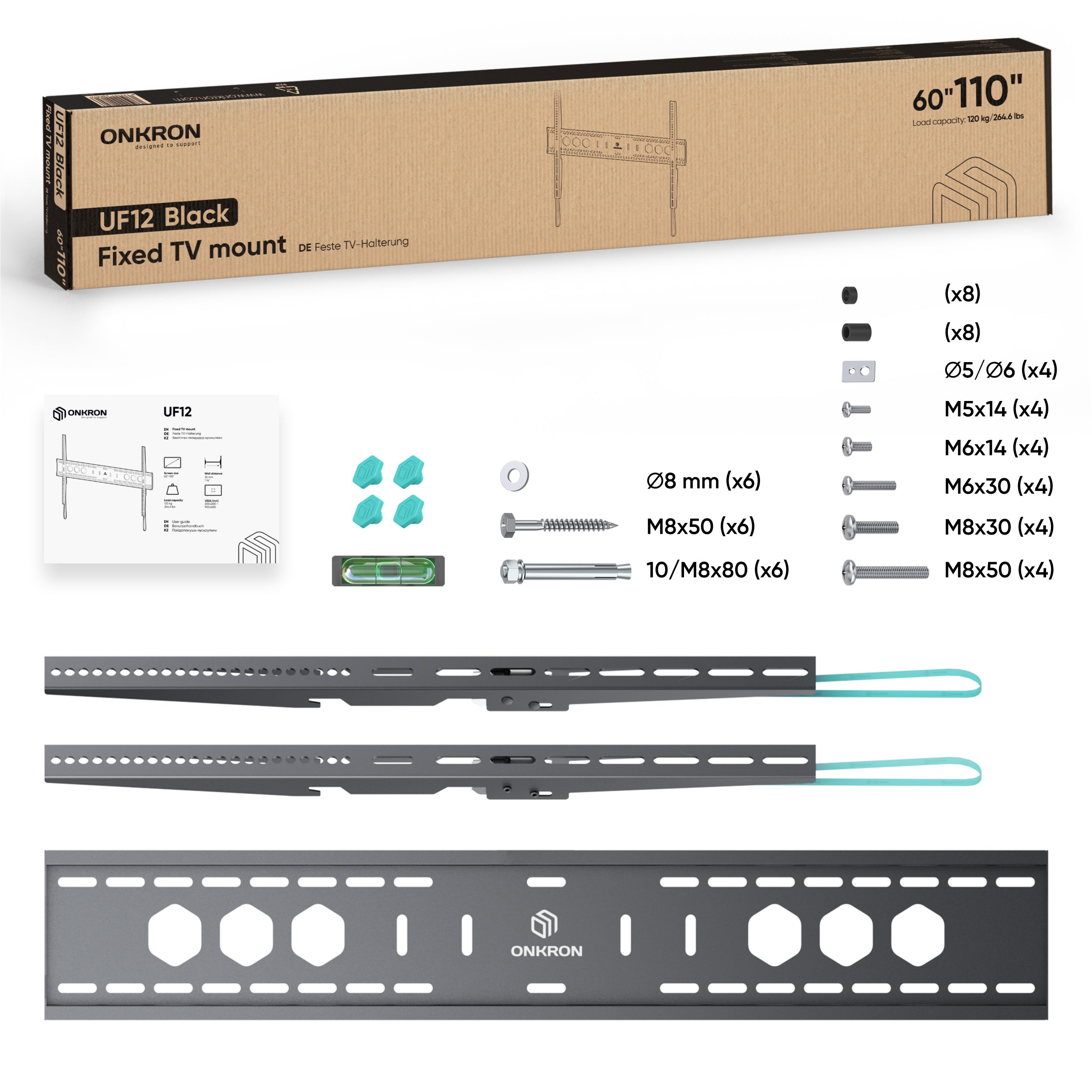 Bracket Interactive Fixed bracket for interactive panels or TV 60