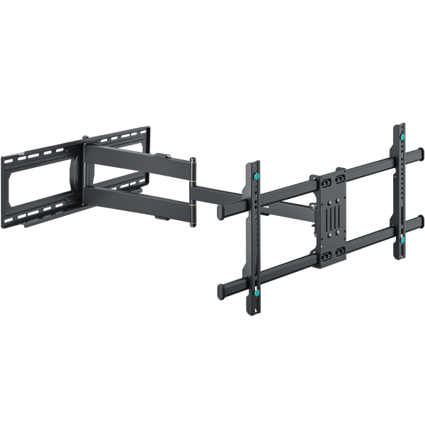 ONKRON M7L-B full motion TV wall mount for 42–90 inch TVs, black