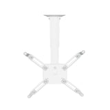 Projector Mount Ceiling Adjustable Bracket up to 22 lbs Projectors  ONKRON K3A, White