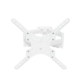 Tilting and swiveling TV bracket for 37"-70" max 80 lbs, white M5