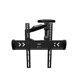 Tilting and swiveling TV bracket for 40"-75" max 77 lbs, black NP47