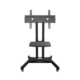 Mobile stand for TV or interactive panel 32"-70" max 99 lbs, tilting, black TS1350
