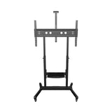 Mobile TV stand for 50"-100" max 265 lbs, Tilting, black TS1991
