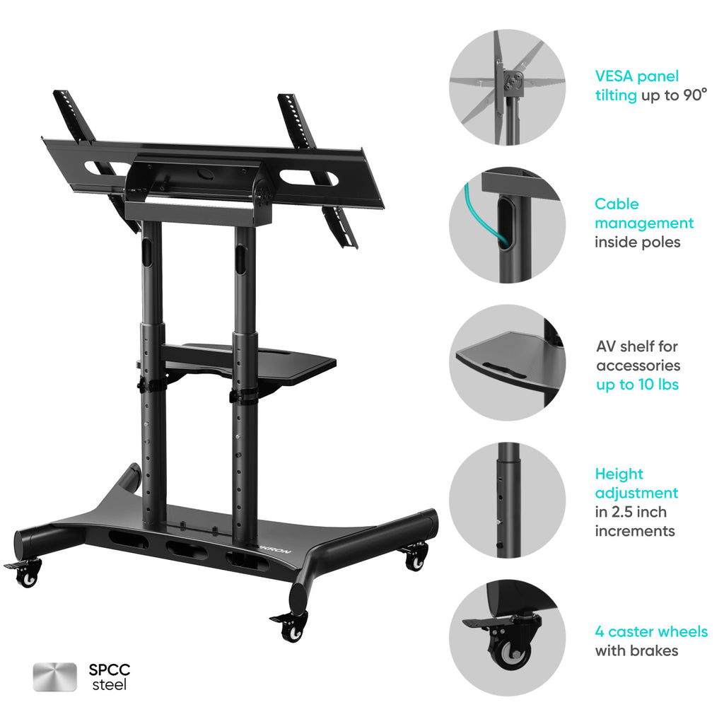 Mobile TV Stand for 50-83